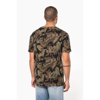 Camiseta camuflaje algodón