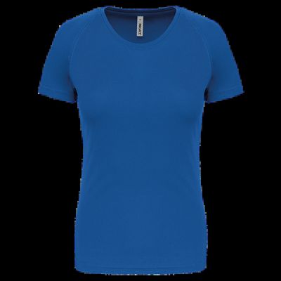 Camiseta de deporte mujer poliéster Sporty Royal Blue S