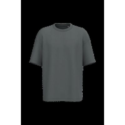 Camiseta oversize algodón orgánico Iron Grey L