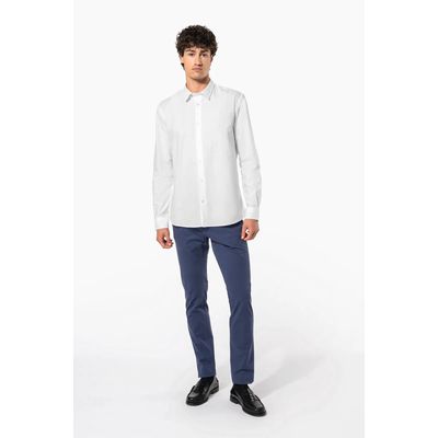 Camisa tejido oxford de manga larga