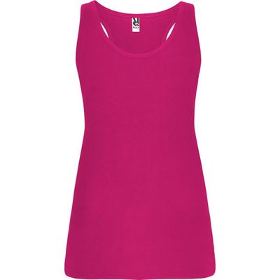 Camiseta Sin Mangas Entallada Espalda Nadadora Roseton 7/8