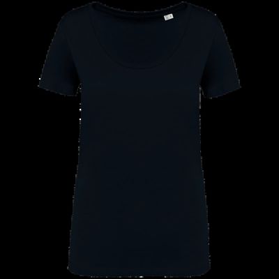 Camiseta ecorresponsable mujer Black Xs