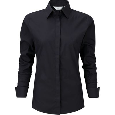 Camisa manga larga mujer Black Xxl