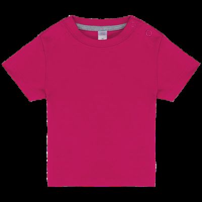 Camiseta bebé 100% algodón Fuchsia 9M