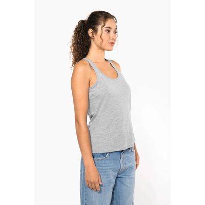 Camiseta 100% algodón de tirantes mujer
