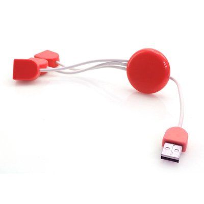Cable de Carga con 3 puertos USB 2.0