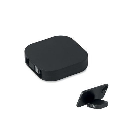 Cable de carga retráctil 100 W Negro