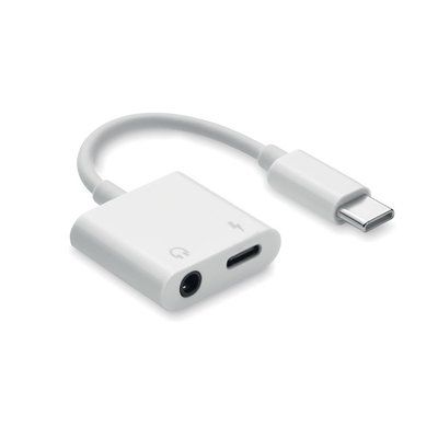 Cable jack multifunción tipo C Blanco