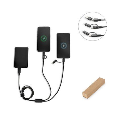 Cable USB 6 en 1 carga ultrarrápida
