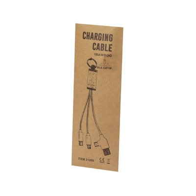 Cables Carga USB/Tipo C Eco-Friendly