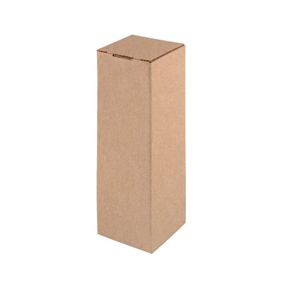 Caja automontable para botellas