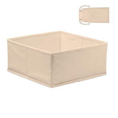 Caja Grande Algodón 28x28x13 Beig