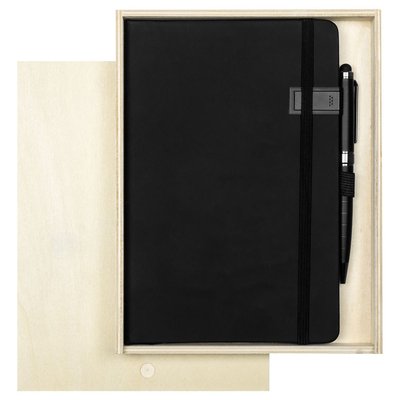 Caja para Libreta A5 y Bolígrafo en MDF