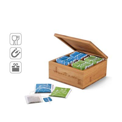 Caja de Té Magnético con 40 Bolsitas