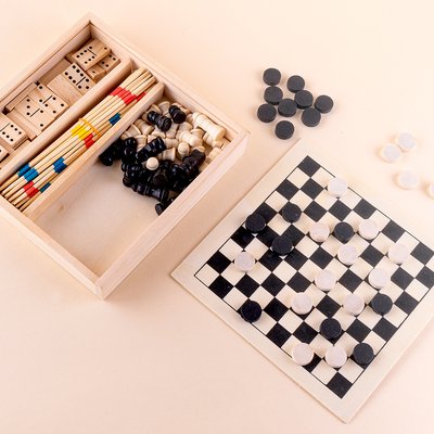 Caja multijuego Madera