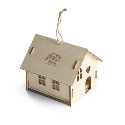 Caja navideña de madera