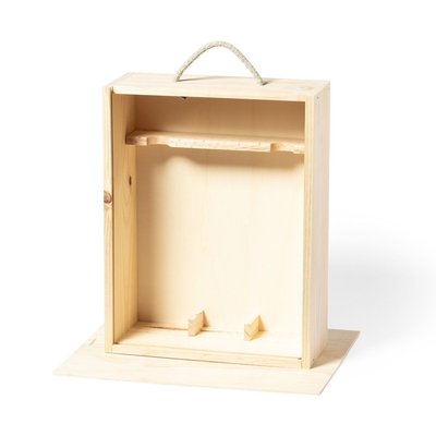 Caja de Madera para 2 Botellas