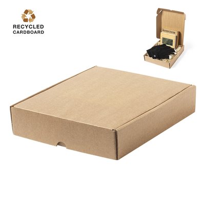 Caja de Presentación Mediana Kraft 20x25