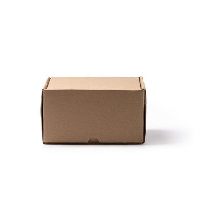Caja regalo de cartón reciclado Crudo