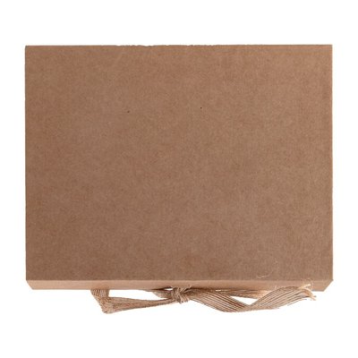 Caja Regalo Plegable de Cartón con Lazo