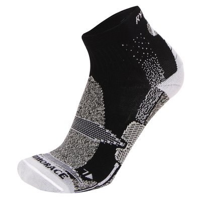 Calcetines bajos para carrera Black / White 38/40 EU