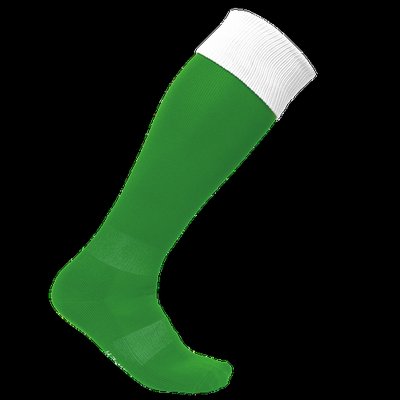 Calcetines deportivos antideslizantes Green / White 39/42 Eu