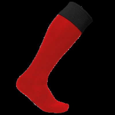 Calcetines deportivos antideslizantes Sporty Red / Black 31/34 Eu
