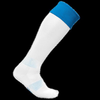 Calcetines deportivos antideslizantes White / Sporty Royal Blue 47/50 EU