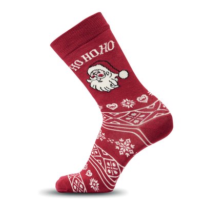 Calcetines de Navidad Burdeos