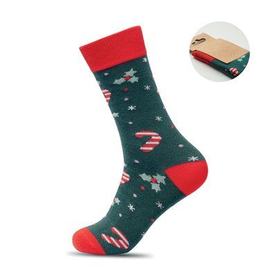 Calcetines Navideños talla 38-42 Verde
