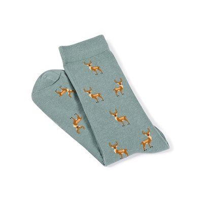 Calcetines personalizados de algodón jacquard