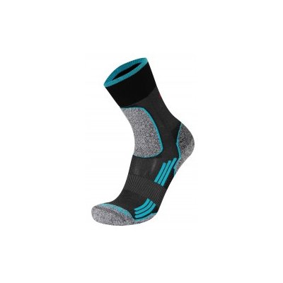 Calcetines ultraligeros Black / Turquoise 38/40 Eu