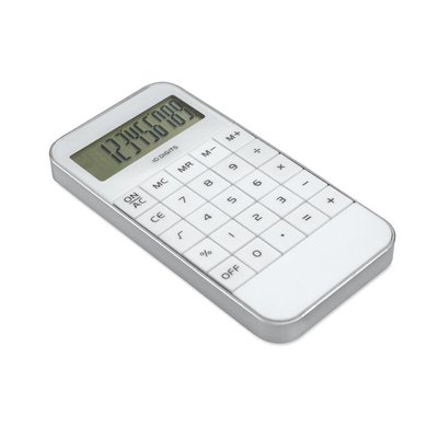 Calculadora de 10 dígitos Blanco