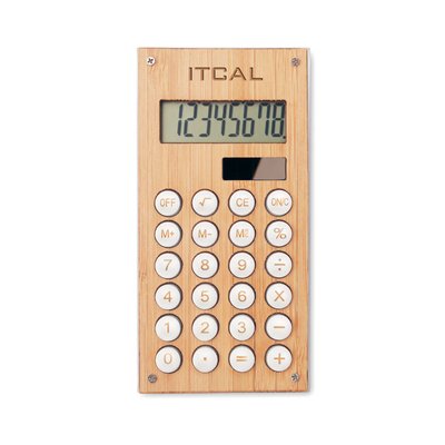 Calculadora Solar de Bambú