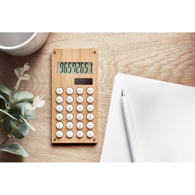 Calculadora Solar de Bambú