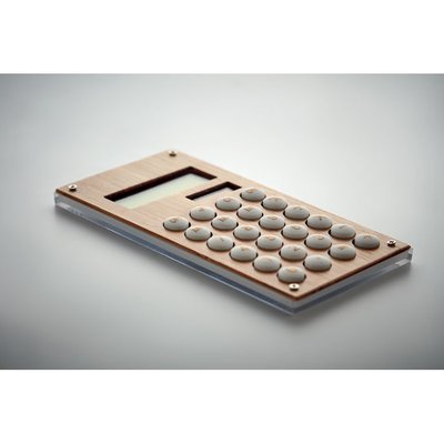 Calculadora Solar de Bambú