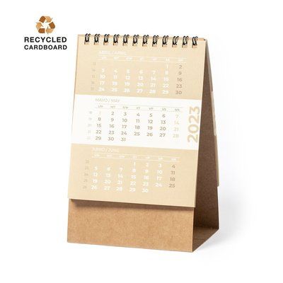 Calendario Sobremesa 3 Meses Anillado y Reciclado