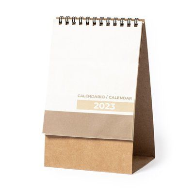 Calendario Sobremesa 3 Meses Anillado y Reciclado