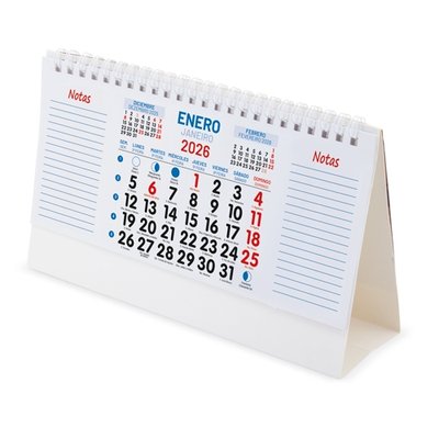 Calendario Sobremesa Bilingüe