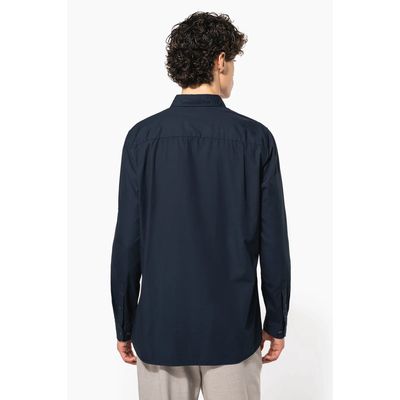 Camisa con 2 bolsillos parche