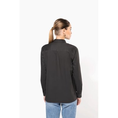 Camisa de algodón de manga larga