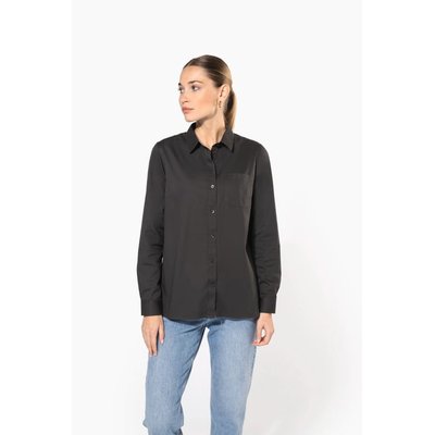 Camisa de algodón de manga larga