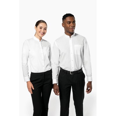 Camisa cuello mao hombre