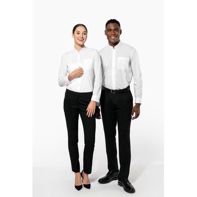 Camisa cuello mao hombre