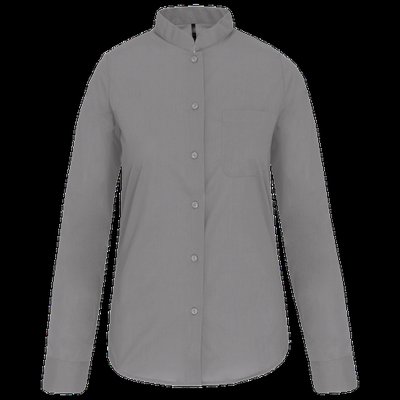 Camisa cuello mao de mujer Silver XS