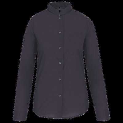 Camisa cuello mao de mujer Zinc 3XL