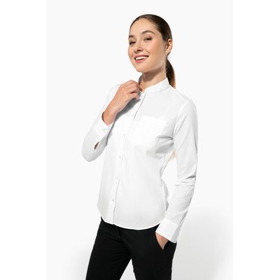 Camisa cuello mao de mujer