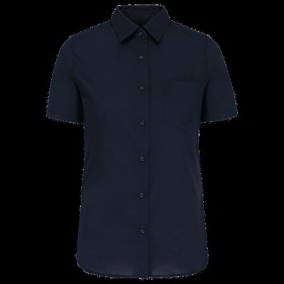 Camisa easy care manga corta mujer Navy S