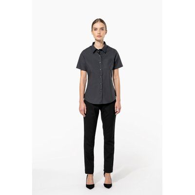 Camisa easy care manga corta mujer