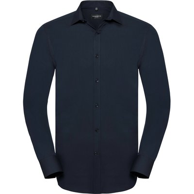 Camisa elástica hombre Bright Navy L